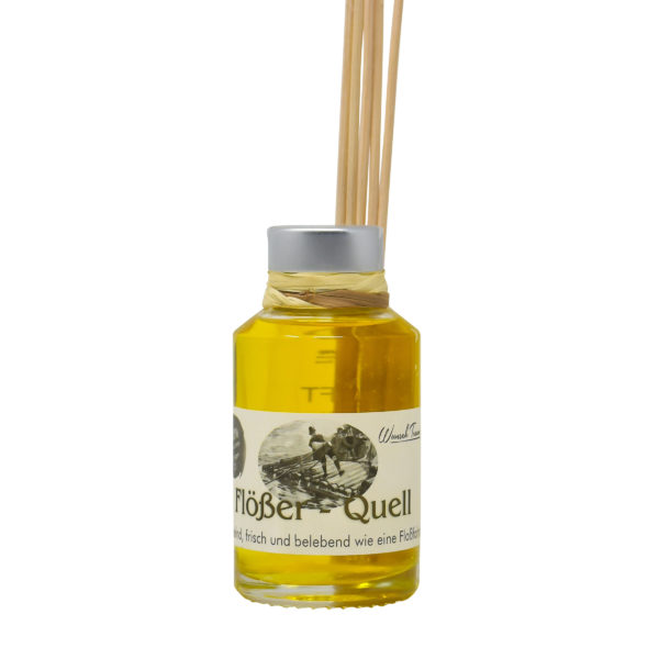 Flößer Quell - Frisch und belebend wie eine Floßfahrt raumduft-flasche-100ml