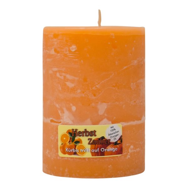 Duftkerze Herbst Zauber - Kürbis trifft auf Orange – Bild 2