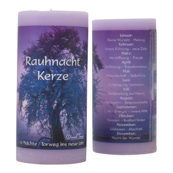 Die Magie der Rauhnächte - Kerze – Bild 3