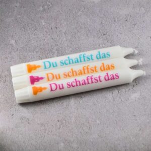 Du schaffst das - Kerze