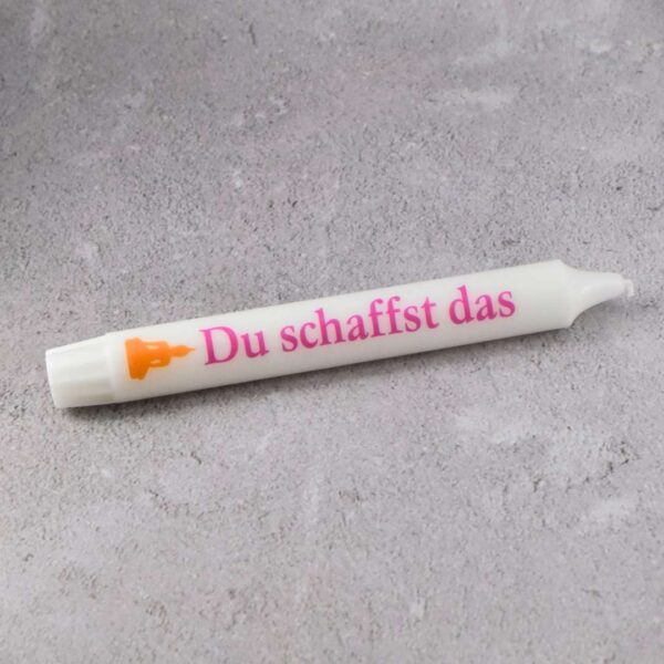 Du schaffst das - Kerze – Bild 4