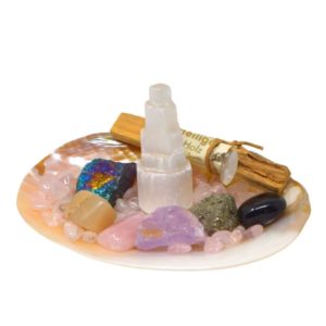Liebe & Geborgenheit - Mini Crystal Grid