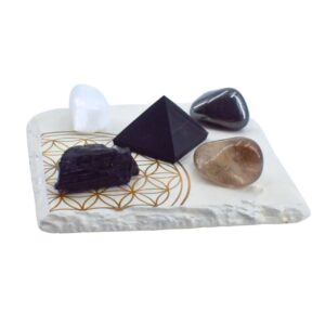 Schutz & Halt – Crystal Grid für Schutz und Abgrenzung