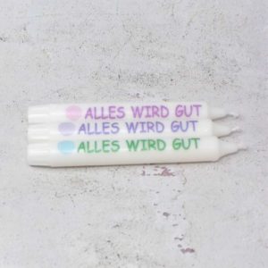 Alles wird gut - Kerze