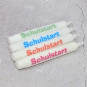 Schulstart - Kerze