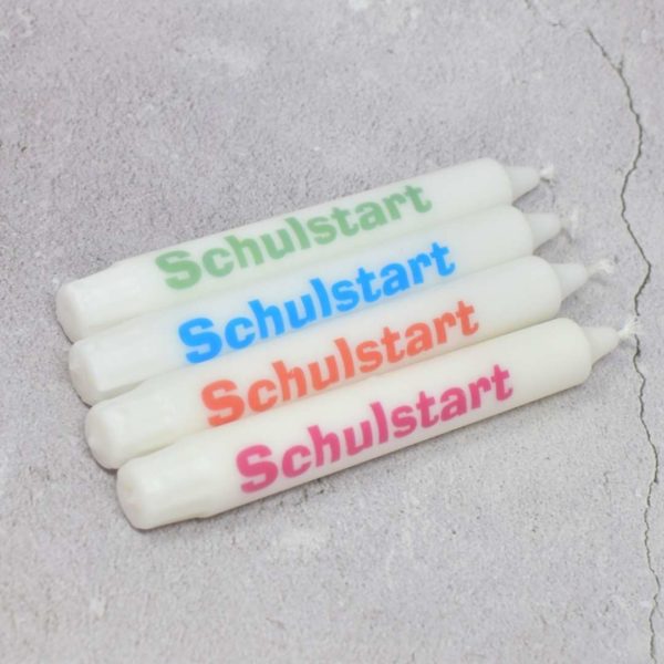 Schulstart - Kerze