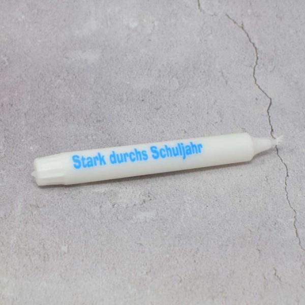 Stark durchs Schuljahr - Kerze – Bild 2