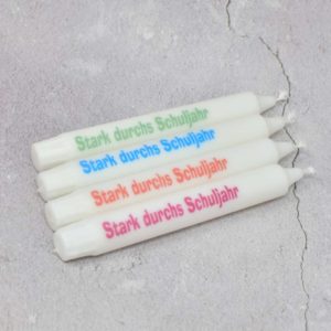 Stark durchs Schuljahr - Kerze