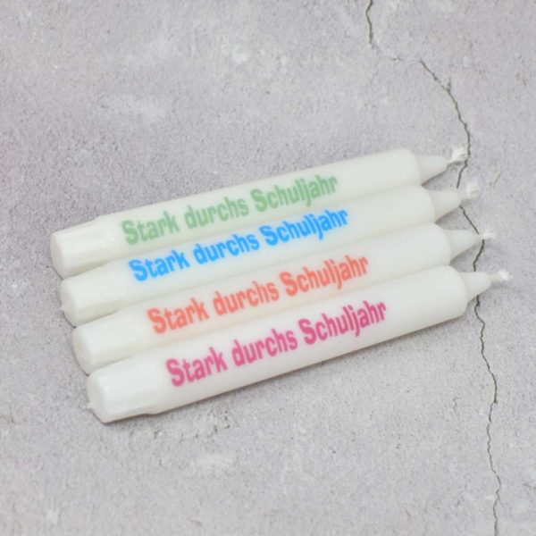 Stark durchs Schuljahr - Kerze