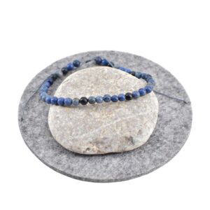 Dumortierit - Energie Armband - 16,5 cm, kein Anhänger