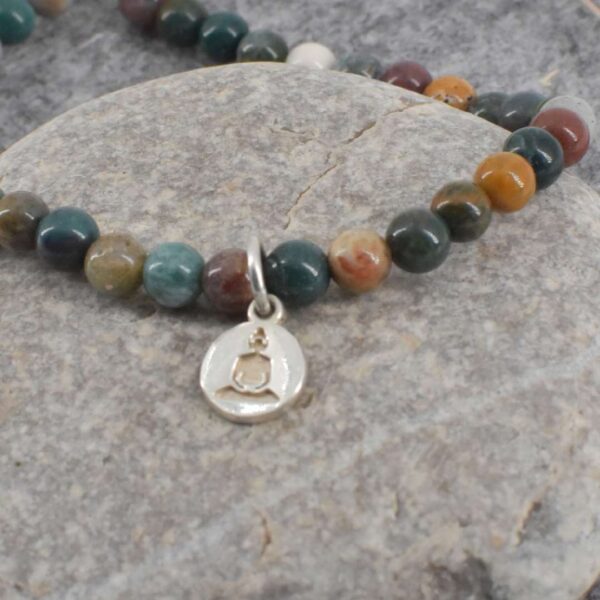 Ozean Jaspis - Energie Armband – Bild 4