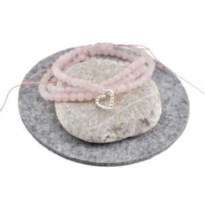 Rosenquarz - Energie Armband