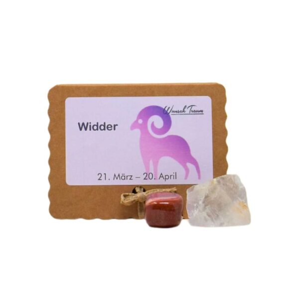 Widder - Kraftsteine - Set – Bild 4