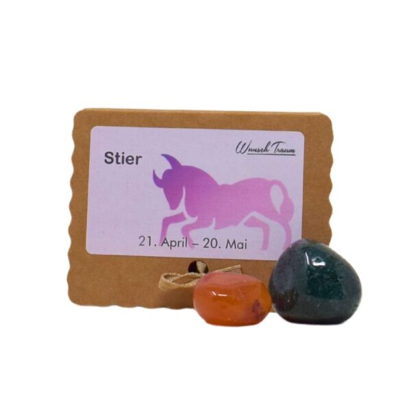 Stier - Kraftsteine - Set – Bild 4