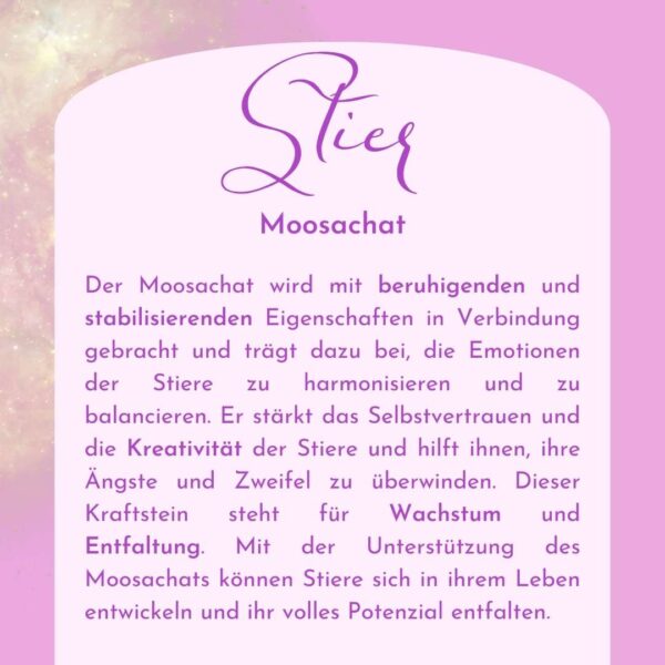 Stier - Kraftsteine - Set – Bild 10