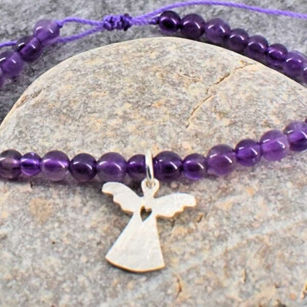 Amethyst - Energie Armband – Bild 5