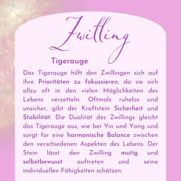 Zwilling - Kraftsteine - Set – Bild 10
