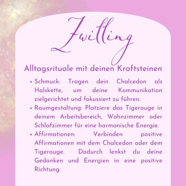 Zwilling - Kraftsteine - Set – Bild 11