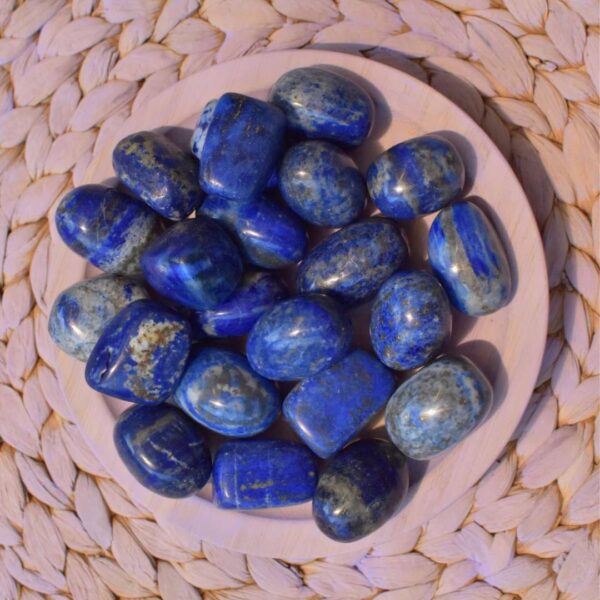 Lapis Lazuli Trommelstein – Bild 2