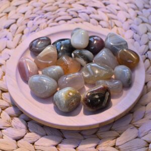 Achat Trommelstein – Dein Stein der Stärke - M