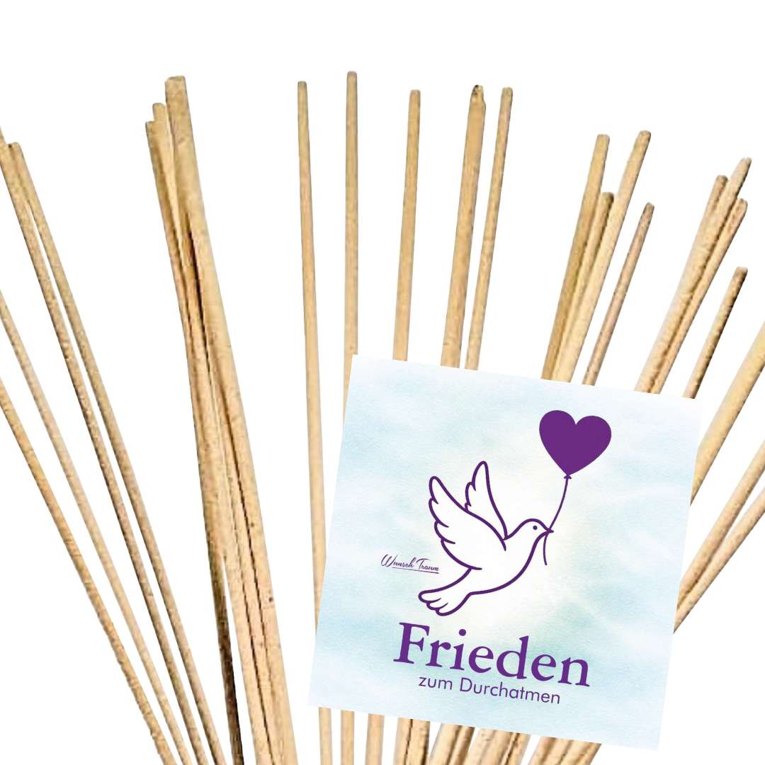 Frieden Räucherstäbchen - zum Durchatmen