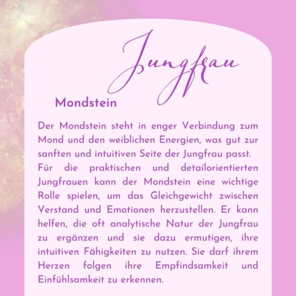 Jungfrau - Kraftsteine - Set – Bild 10