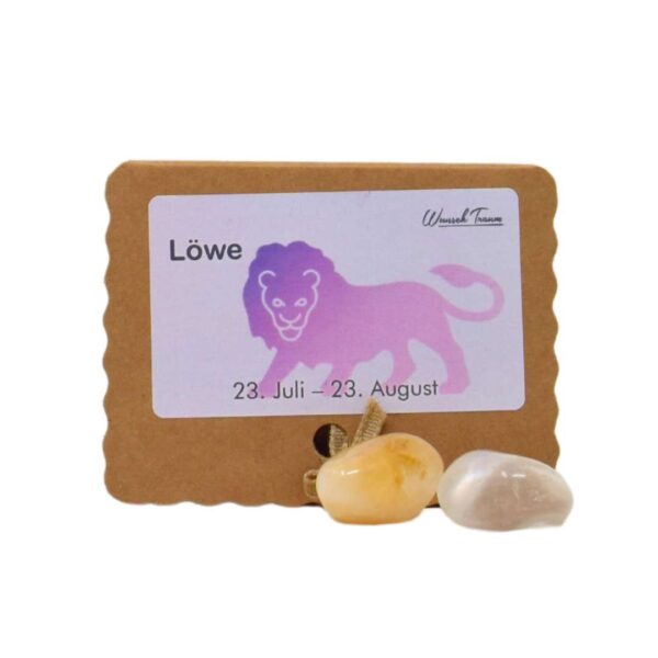 Löwe - Kraftsteine - Set – Bild 4
