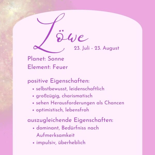 Löwe - Kraftsteine - Set – Bild 7