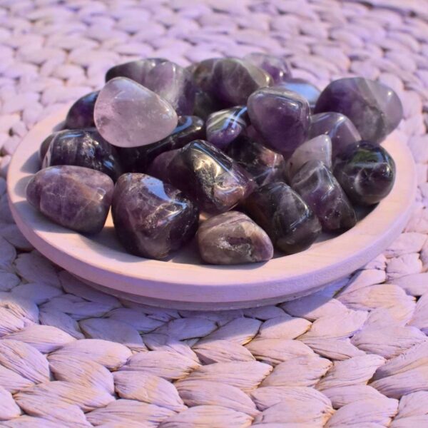 Amethyst Trommelstein – Bild 4