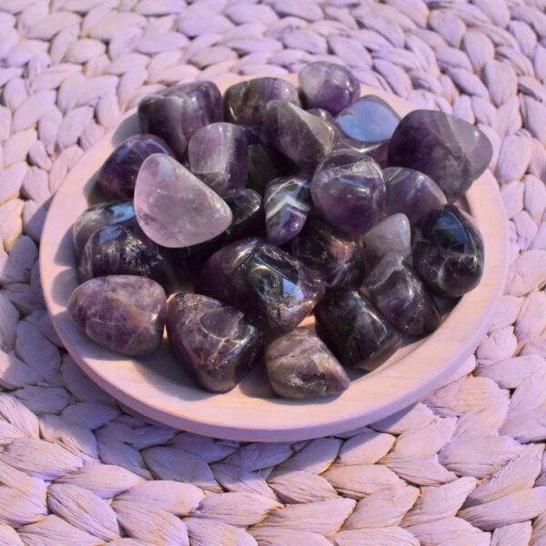 Amethyst Trommelstein