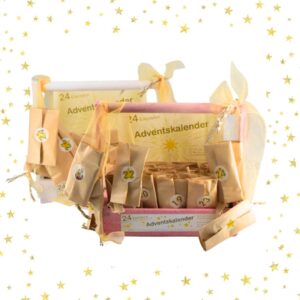 Lumina &ndash; Engel Heilstein Adventskalender mit 24 Edelsteinen