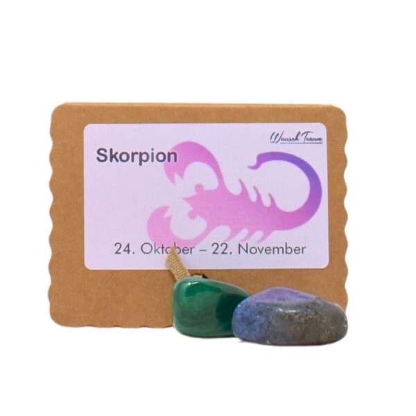 Skorpion - Kraftsteine - Set – Bild 4