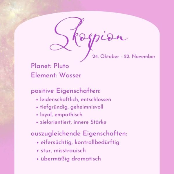 Skorpion - Kraftsteine - Set – Bild 7
