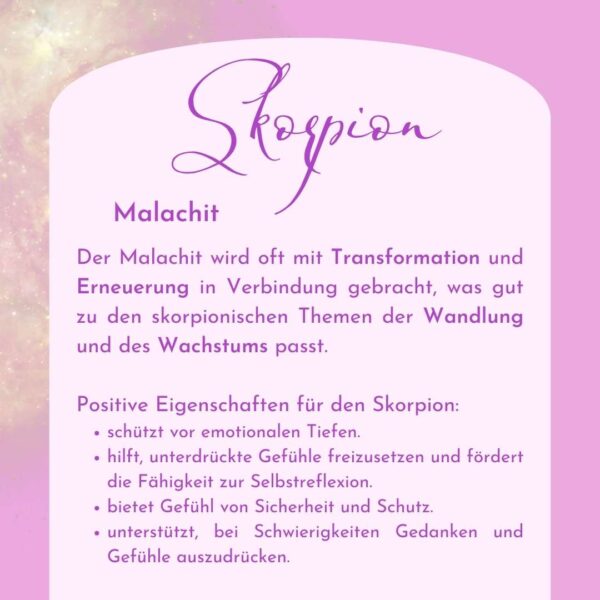 Skorpion - Kraftsteine - Set – Bild 9