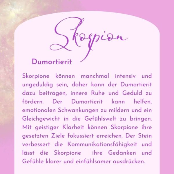 Skorpion - Kraftsteine - Set – Bild 10