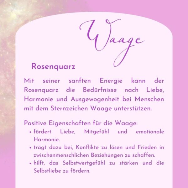 Waage - Kraftsteine - Set – Bild 9