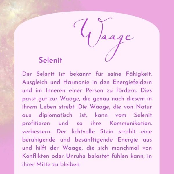 Waage - Kraftsteine - Set – Bild 10