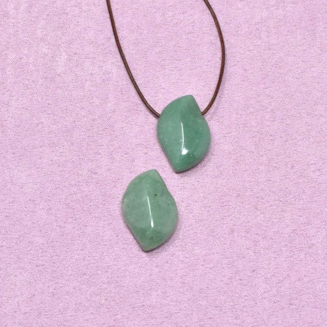 Aventurin Halskette Feenflügel-Anhänger – Leichtigkeit & Hoffnung