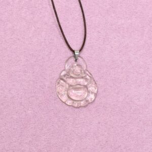 Bergkristall Halskette Medizin-Buddha – innere Balance & Ruhe