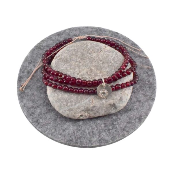 Granat - Energie Armband