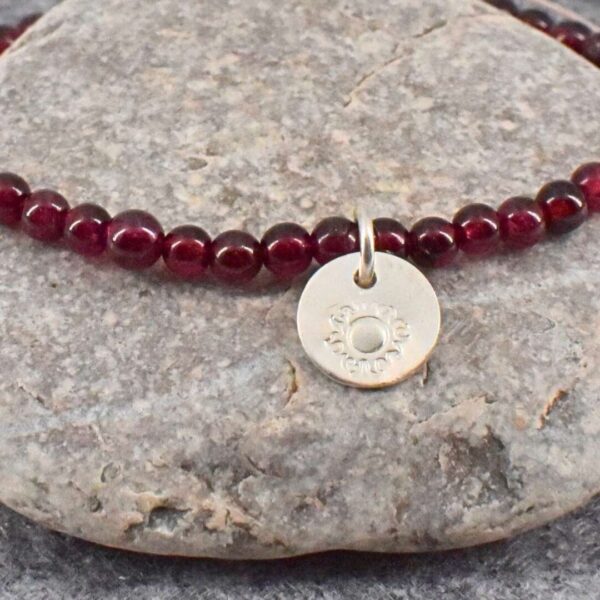 Granat - Energie Armband – Bild 5