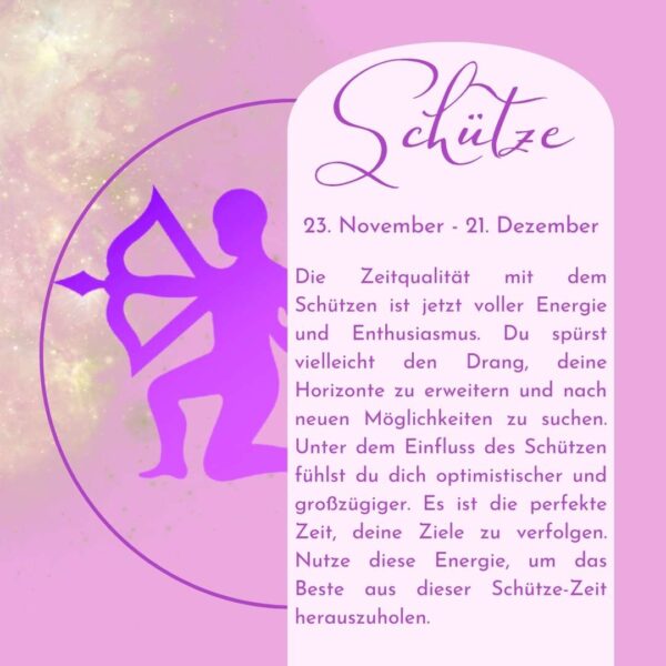 Schütze - Kraftsteine - Set – Bild 6