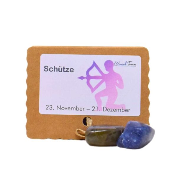 Schütze - Kraftsteine - Set – Bild 4