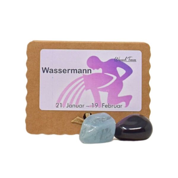 Wassermann - Kraftsteine - Set – Bild 4