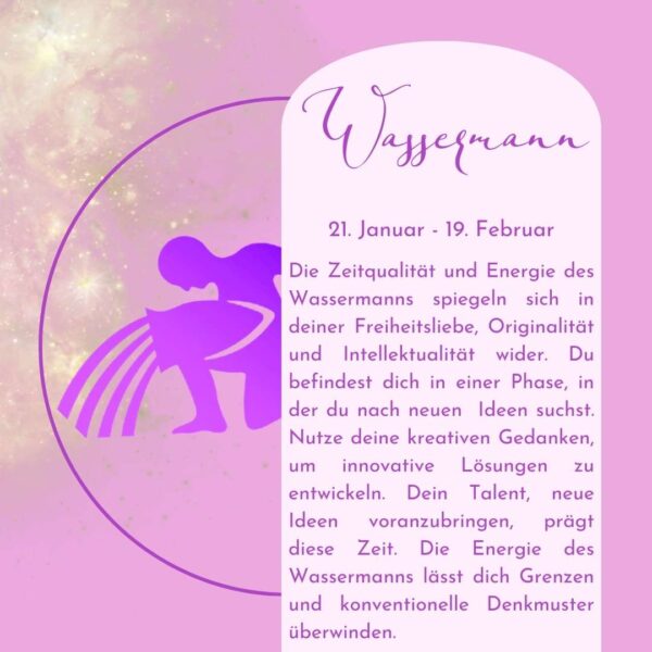 Wassermann - Kraftsteine - Set – Bild 6