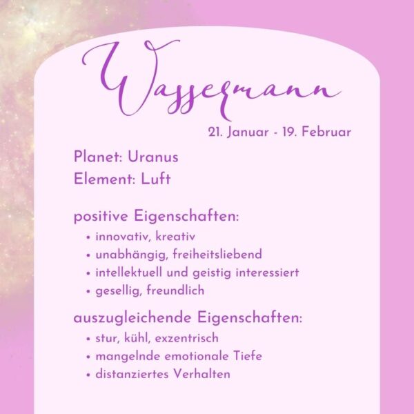 Wassermann - Kraftsteine - Set – Bild 7