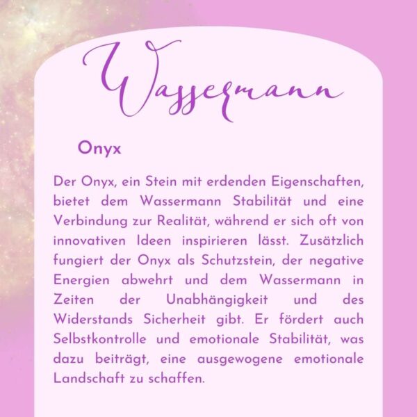 Wassermann - Kraftsteine - Set – Bild 10