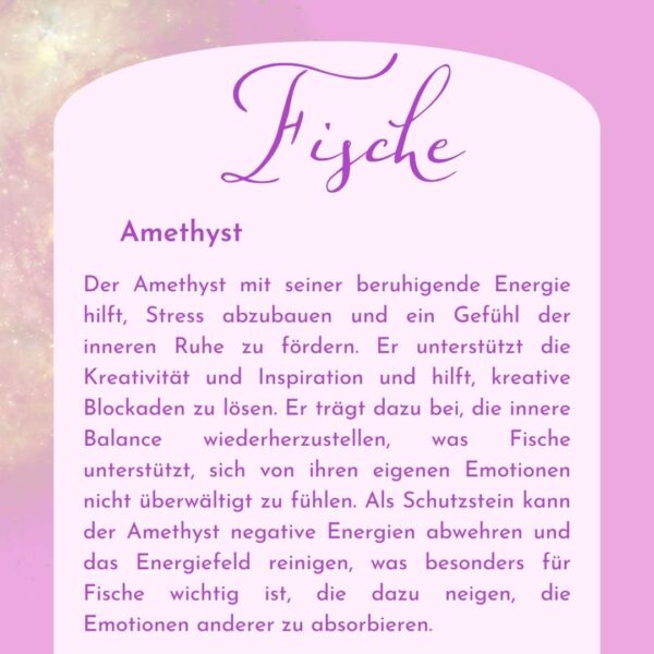 Fische - Kraftsteine - Set – Bild 10