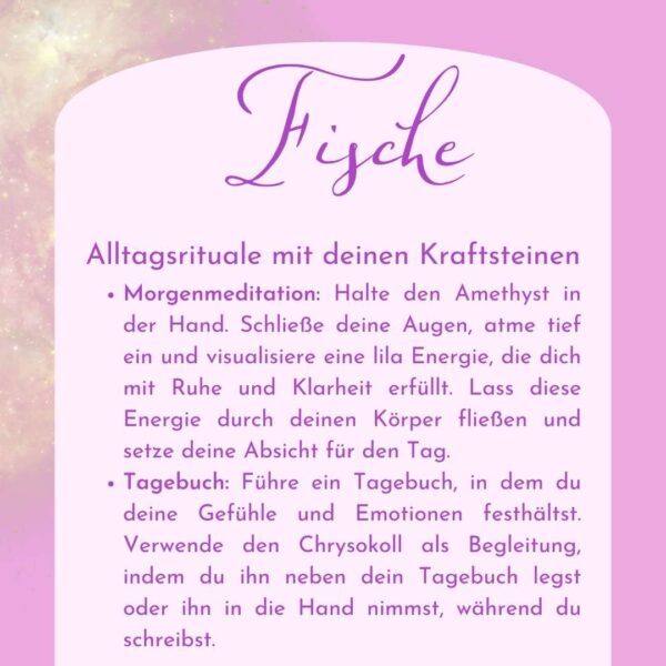 Fische - Kraftsteine - Set – Bild 11