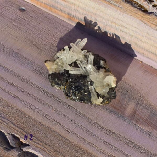 Onyx Freiform mit Bergkristall – Bild 3